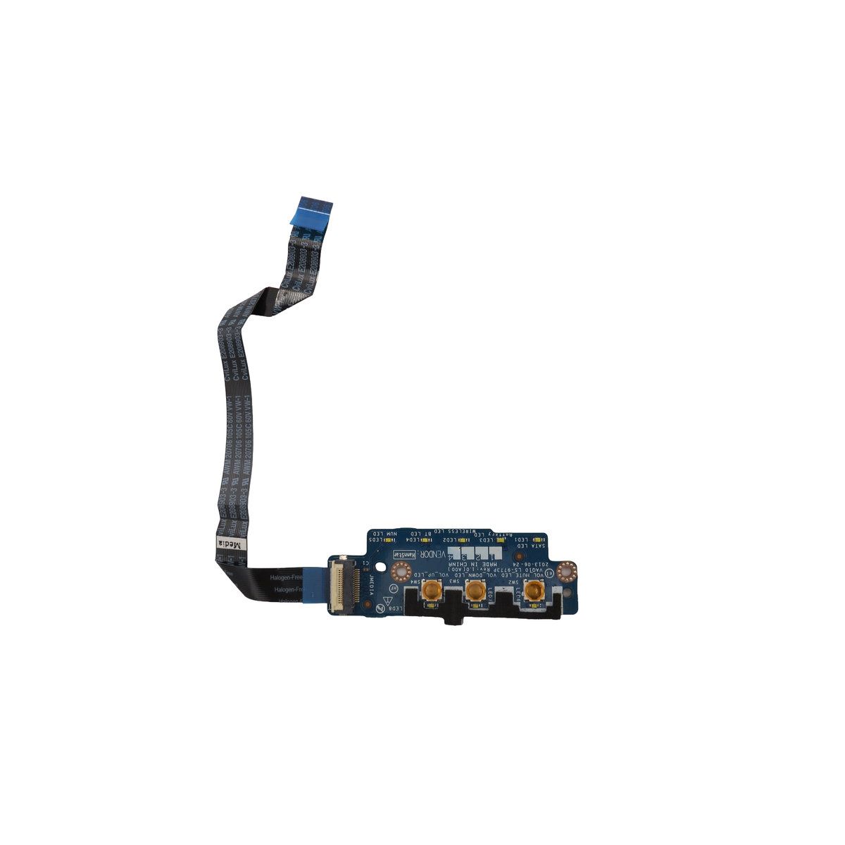 بورد مدیا Dell M4800 | مشکل صدا، USB و کارت‌خوان لپ‌تاپ