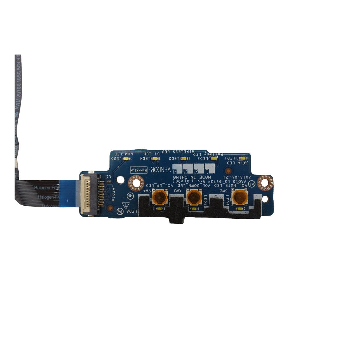 بورد مدیا Dell M4800 | مشکل صدا، USB و کارت‌خوان لپ‌تاپ