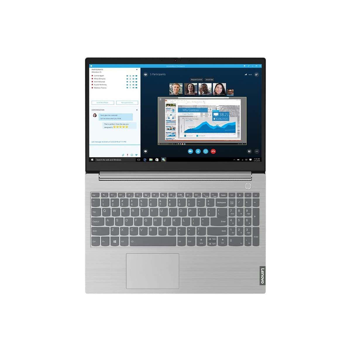 لپ تاپ لنوو  رم 16GB سایز 15.6 اینچ