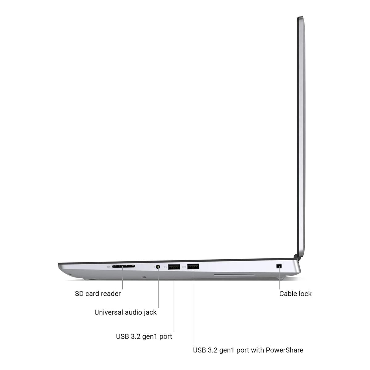 لپ تاپ دل Dell Precision 7760 32GB سایز 17 اینچ