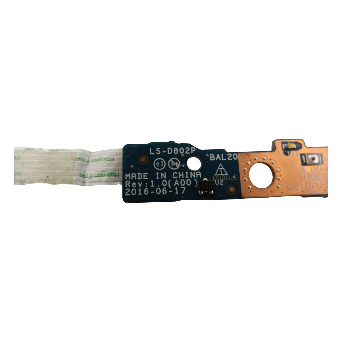 بورد سوییچ پاور لپ تاپ Dell inspiron 15 5567