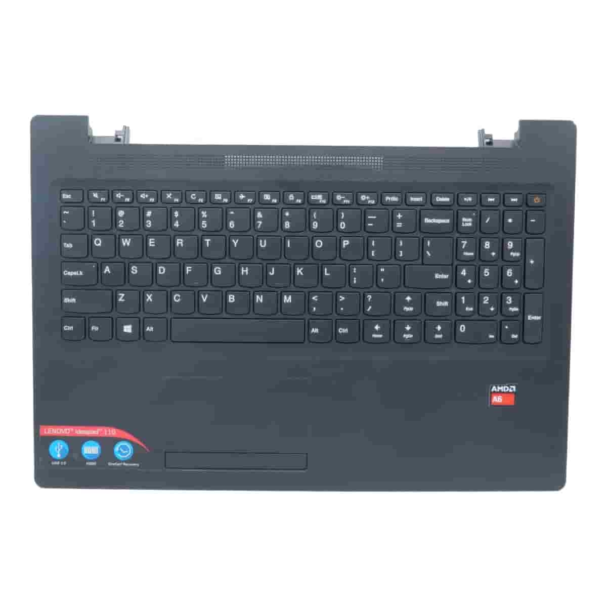 قاب کنار کیبورد لپ تاپ LENOVO ideapad 110-15ACL