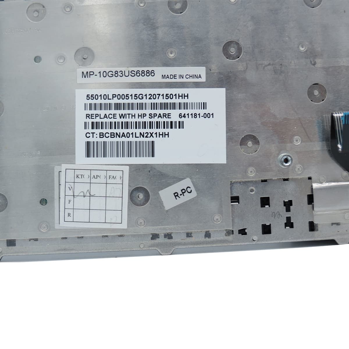 کیبورد لپ تاپ HP Elitebook 8560p